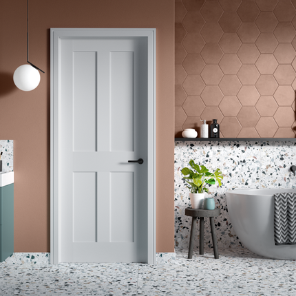 White London Primed FD30 Fire Door