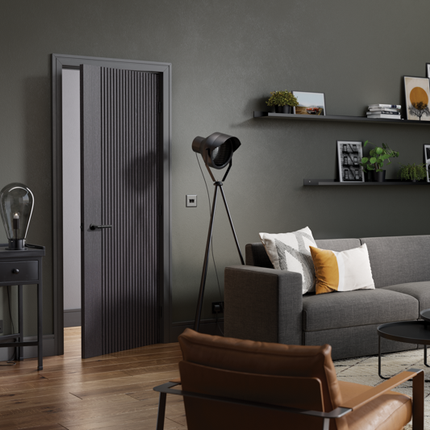 Ash Grey Melbourne Pre-Finished Door