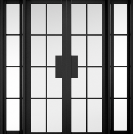 Black Malvern W6 Pre-Finished Room Divider
