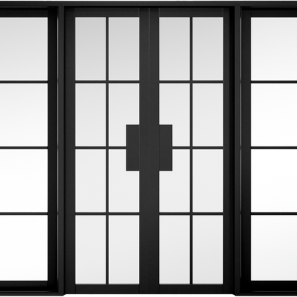 Black Malvern W8 Pre-Finished Room Divider