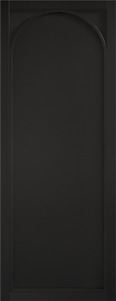 Melrose Black Pre-Finished Door
