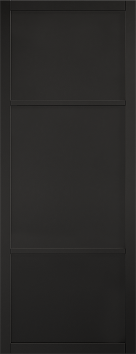 Sutton Black Pre-Finished Door