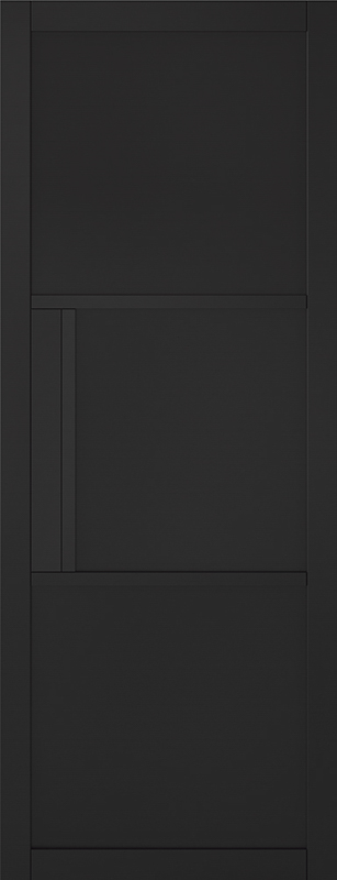 Black Tribeca 3P Pre-Finished Door