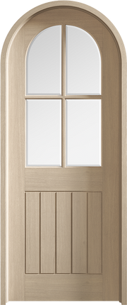 Blonde Oak Curved Door Lining