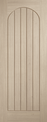 Blonde Oak Mexicano Arched Square Top Pre-Finished Door