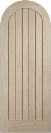 Blonde Oak Mexicano Arched Pre-Finished Door