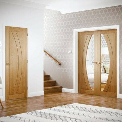 Oak Salerno Pre-Finished Door