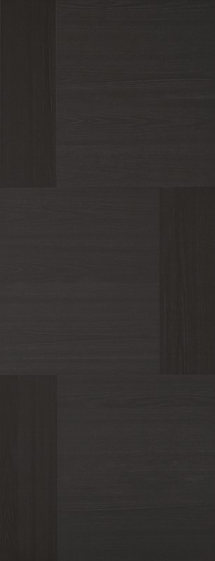 Charcoal Black Seis Pre-Finished FD30 Fire Door