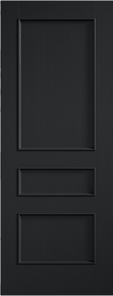 Charcoal Black Toledo Pre-Finished Door