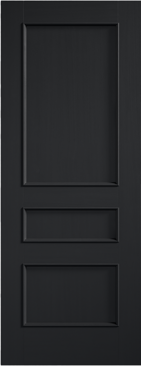 Charcoal Black Toledo Pre-Finished Door