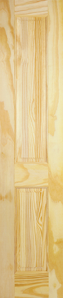 Clear Pine 2P Unfinished Door