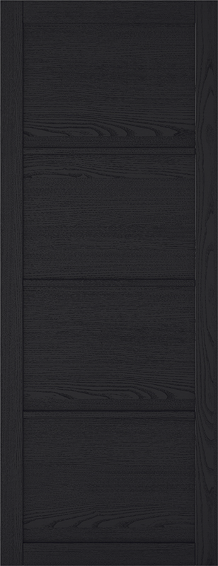 Dark Charcoal Soho 4P Pre-Finished Door
