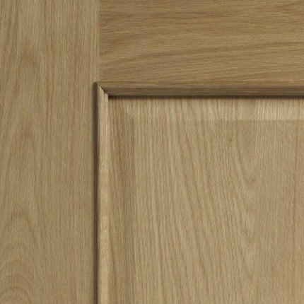 Oak Calabria With Raised Mouldings Unfinished Door