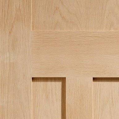 Oak DX Unfinished Door