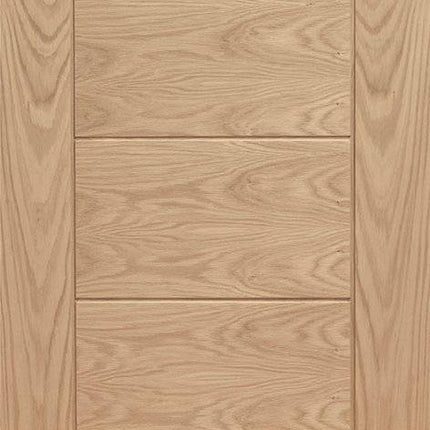 Oak Palermo Essential Unfinished FD30 Fire Door