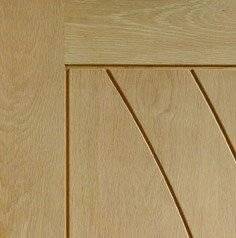 Oak Salerno Pre-Finished FD30 Fire Door