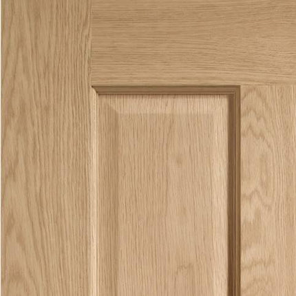 Oak Victorian 4 Panel Unfinished Door