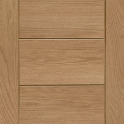 Oak Palermo Essential Unfinished FD30 Fire Door