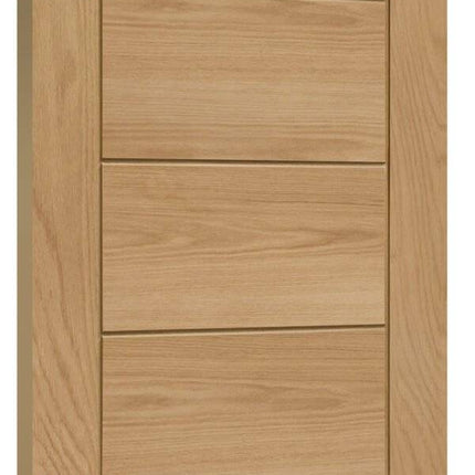Oak Palermo Essential Unfinished FD30 Fire Door