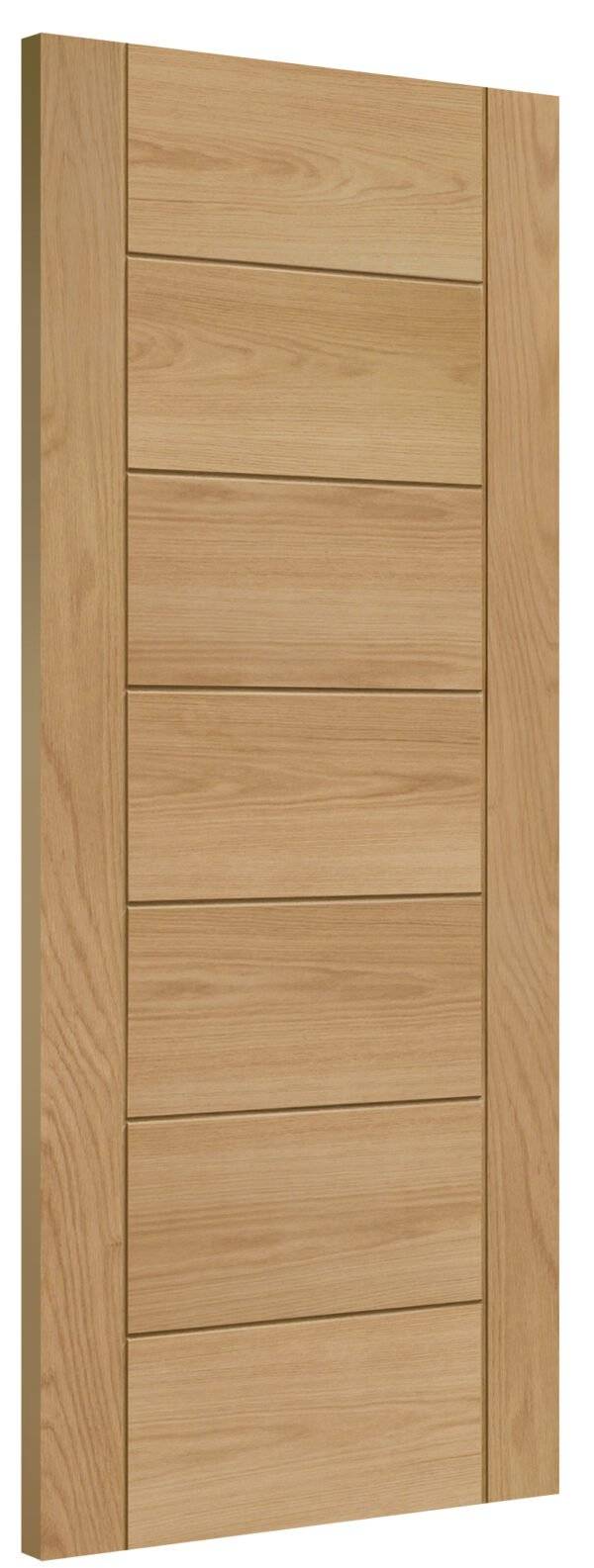 Oak Palermo Essential Unfinished FD30 Fire Door
