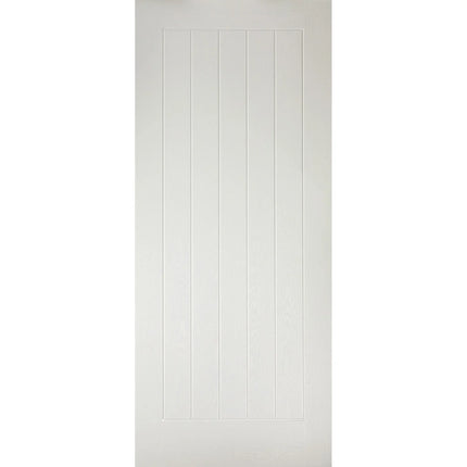 White Mexicano GRP Door