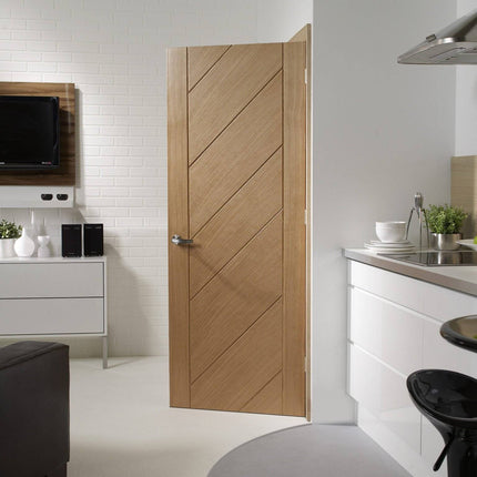 Oak Monza Unfinished Door