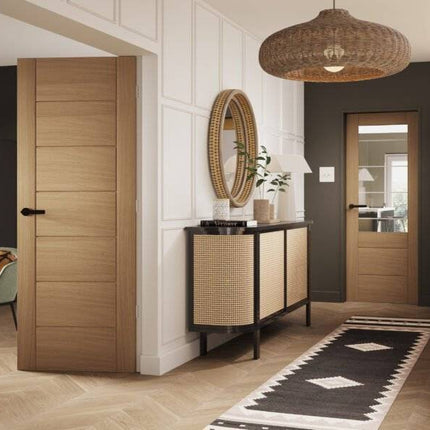 Oak Palermo Essential Unfinished Door