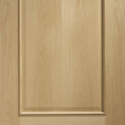 Oak Andrea With Raised Mouldings Unfinished FD30 Fire Door
