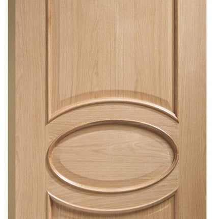 Oak Calabria With Raised Mouldings Unfinished Door