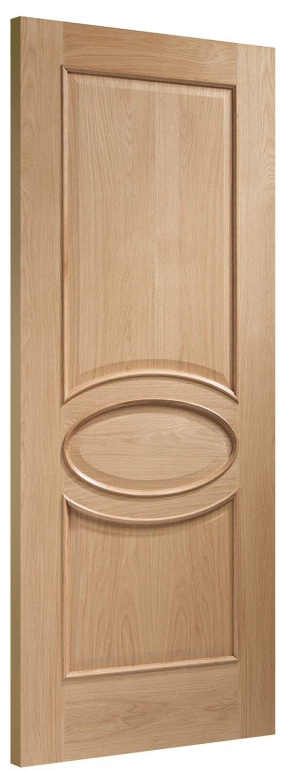 Oak Calabria With Raised Mouldings Unfinished Door