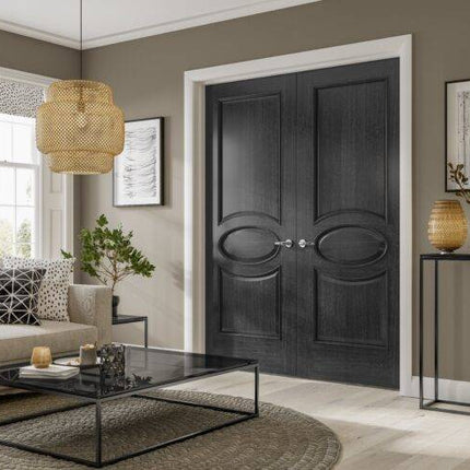 Oak Calabria With Raised Mouldings Unfinished Door