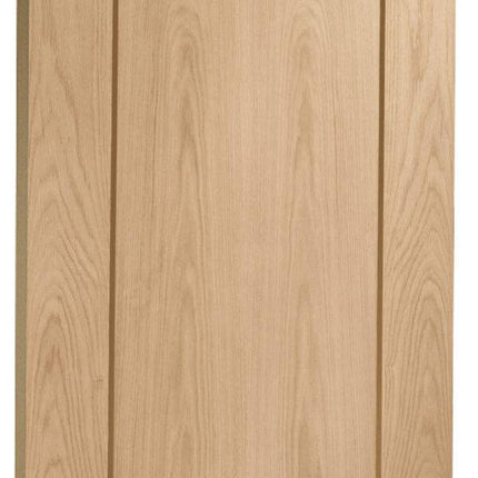 Oak Pattern 10 Unfinished FD30 Fire Door