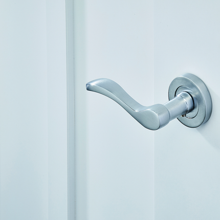 Ariel Satin Chrome Handle Hardware Pack