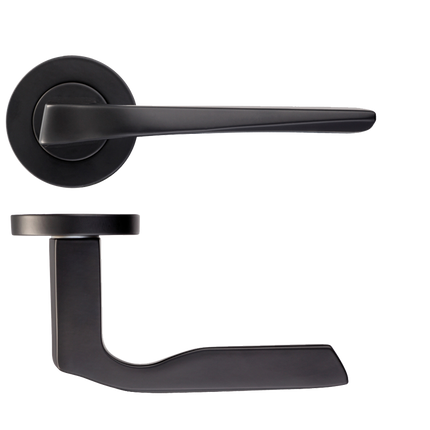Carina Matt Black Handle Hardware Pack