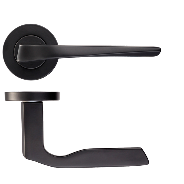 Carina Matt Black Handle Hardware Pack