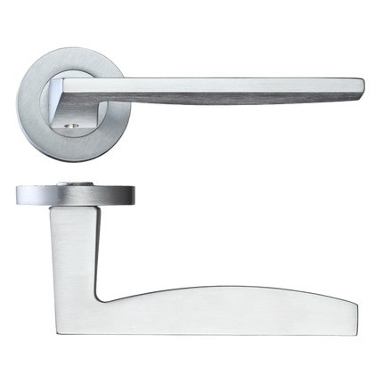 Crux Satin Chrome Handle Hardware Pack
