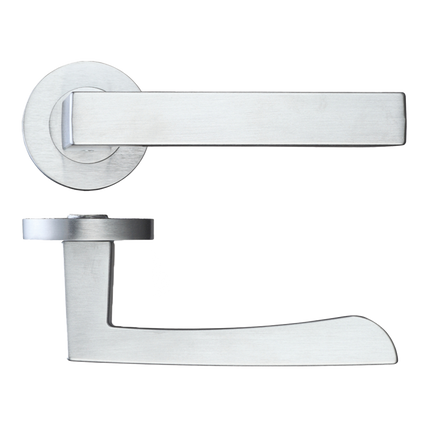 Fornax Satin Chrome Privacy Handle Hardware Pack