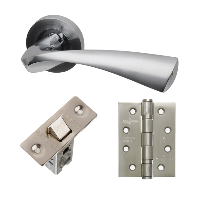 Pluto Silver Handle Hardware Pack
