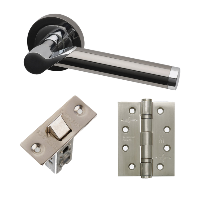 Polaris Black/Silver Handle Hardware Pack