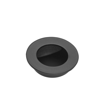 Virgo Matt Black Pocket Door Handle