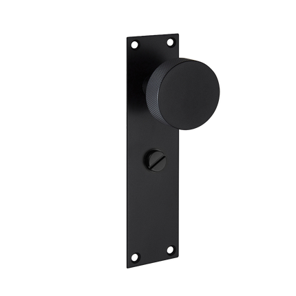 Zermatt Matt Black Handle Hardware Privacy Pack