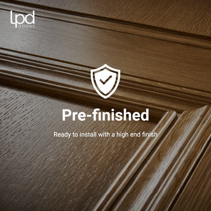 Blonde Oak Soho Clear Glazed Pre-Finished Door