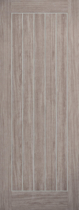 Light Grey Laminate Mexicano Pre-Finished FD30 Fire Door