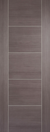 Medium Grey Laminate Vancouver Pre-Finished Door