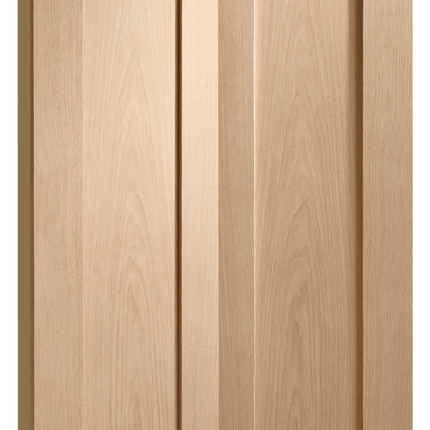 Oak Pattern 10 Unfinished Bi-Fold Door