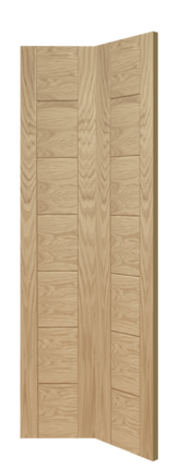 Oak Palermo Original Unfinished Bi-Fold Door