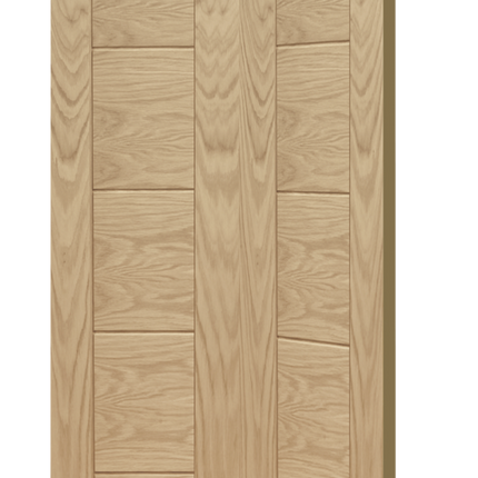 Oak Palermo Original Unfinished Bi-Fold Door