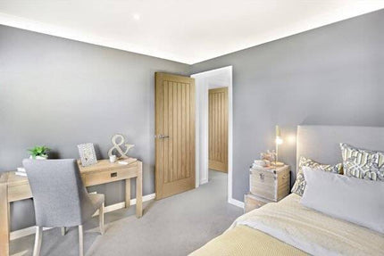 Oak Suffolk Essential Unfinished Door