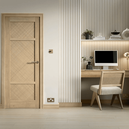 Oak Alvin Pre-Finished Door