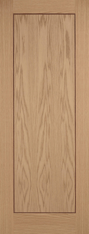 Oak Inlay 1P Pre-Finished FD30 Fire Door
